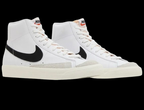 Nike Blazer Mid ’77 Vintage – Clean White with Black Swoosh