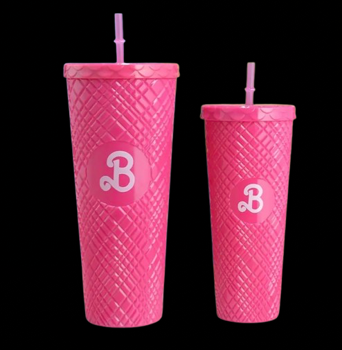 Barbie Dream Duo – Acrylic Tumblers Set (1200ml & 700ml) | Box Packed Beauty