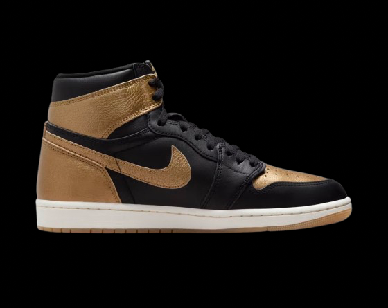 Air Jordan 1 Retro High OG 'Black and Gold'