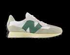 New Balance 327 – ‘Olivine’ Suede‑Mesh Sneaker